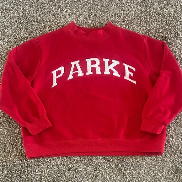 PARKE Red Mockneck XXL - Picture 2 of 6
